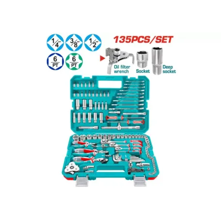 Գործիքների հավաքածու TOTAL THKTHP21356 135կտոր