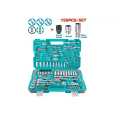 Համակցված գործիքների հավաքածու TOTAL THKTHP21566 156կտոր Համակցված գործիքների հավաքածու TOTAL THKTHP21566 156կտոր