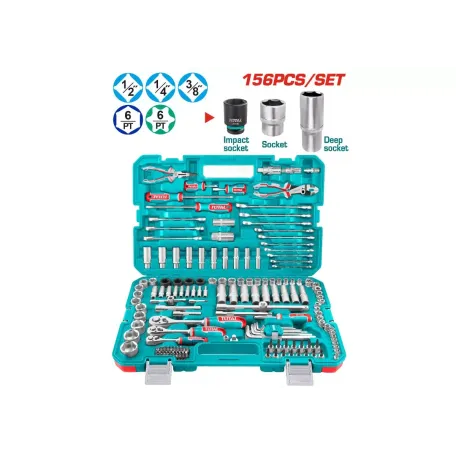 Համակցված գործիքների հավաքածու TOTAL THKTHP21566 156կտոր