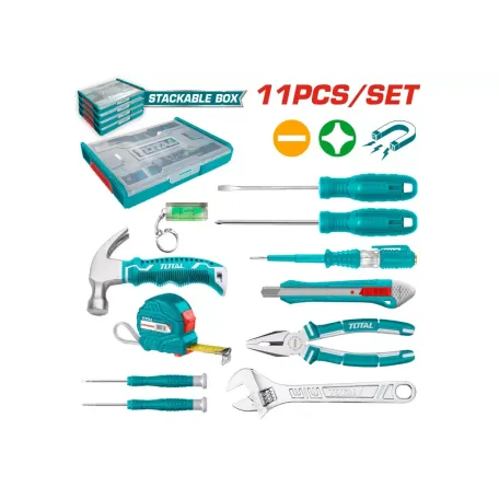 Գործիքների հավաքածու TOTAL THKTV02H111 11կտոր Գործիքների հավաքածու TOTAL THKTV02H111 11կտոր