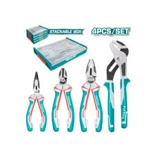 Գործիքների հավաքածու 4 կտոր տուփով TOTAL THKTV02P042