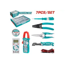 Հավաքածու էլեկտրիկի գործիքների TOTAL THKTV02T071 7կտոր Հավաքածու էլեկտրիկի գործիքների TOTAL THKTV02T071 7կտոր