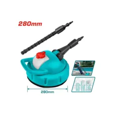 Խոզանակ բարձր ճնշման լվացող սարքի համար (Patio) 280մմ TOTAL THPB36201