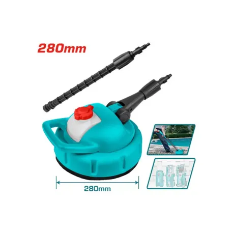 Խոզանակ բարձր ճնշման լվացող սարքի համար (Patio) 280մմ TOTAL THPB36201