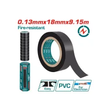 Ժապավեն մեկուսիչ 18մմ*9.15մ TOTAL THPET1103 Ժապավեն մեկուսիչ 18մմ*9.15մ TOTAL THPET1103