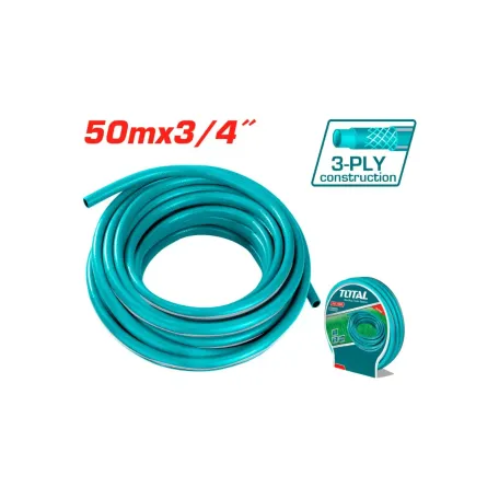 Ռետինե խողովակ 3/4'' 50м TOTAL THPH50341 Ռետինե խողովակ 3/4'' 50м TOTAL THPH50341