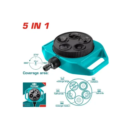 Պտտվող ջրցան  5-ը 1-ում TOTAL THPS63022