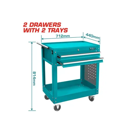 Գործիքների սայլակ դարակներով TOTAL THPTC201