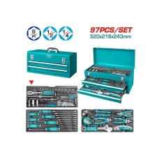 Գործիքների հավաքածու TOTAL THPTCS70971 97կտոր Գործիքների հավաքածու TOTAL THPTCS70971 97կտոր