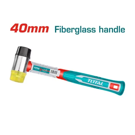 Ռետինե և պլաստիկ մուրճ 40մմ TOTAL THRUH6940 Ռետինե և պլաստիկ մուրճ 40մմ TOTAL THRUH6940