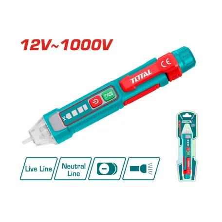 Տեստեր փոփոխական լարման 12-1000Վ TOTAL THT100091