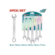 Համակցված բանալիներով հավաքածու 6կտոր TOTAL THT102266