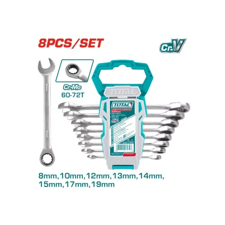 Բանալիների հավաքածու TOTAL THT102RK086