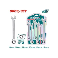 Բանալիների հավաքածու 6 հատ TOTAL THT102RK566 Բանալիների հավաքածու 6 հատ TOTAL THT102RK566