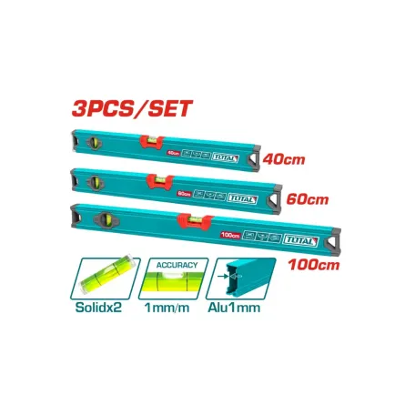 Հարթաչափերի հավաքածու 3 հատ  TOTAL THT10403