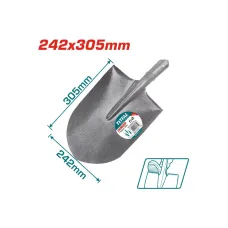 Բահ 24,2x30 սմ 0.9կգ TOTAL THT1211