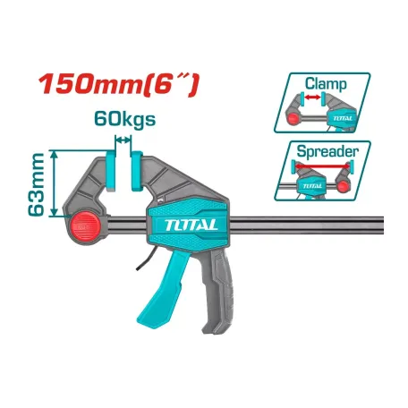 Սեղմիչ 63*150մմ TOTAL THT1340601
