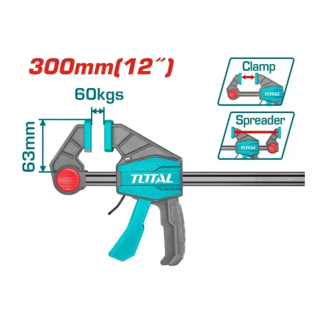 Սեղմիչ 63*300մմ TOTAL THT1340602