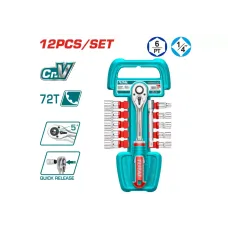 Ճռիկի հավաքածու TOTAL THT14114126 12կտոր Ճռիկի հավաքածու TOTAL THT14114126 12կտոր