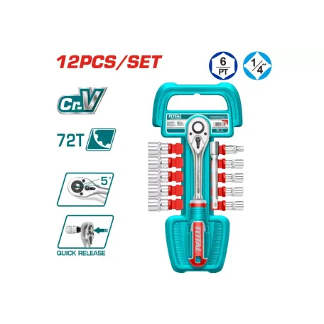 Ճռիկի հավաքածու TOTAL THT14114126 12կտոր