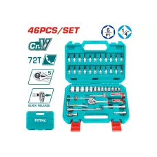 Գործիքների հավաքածու TOTAL THT141462 46 կտոր Գործիքների հավաքածու TOTAL THT141462 46 կտոր