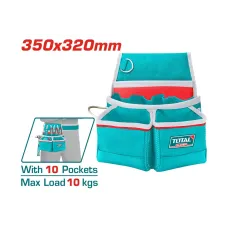 Գործիքների պայուսակ գոտիով TOTAL THT16P10125 Գործիքների պայուսակ գոտիով TOTAL THT16P10125