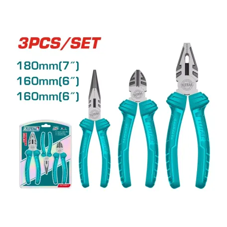 Հարթաշուրթերի հավաքածու 3կտ. TOTAL THT1K0311 Հարթաշուրթերի հավաքածու 3կտ. TOTAL THT1K0311