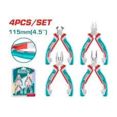 Փոքր աքցանների հավաքածու TOTAL THT1K0404 4կտոր Փոքր աքցանների հավաքածու TOTAL THT1K0404 4կտոր