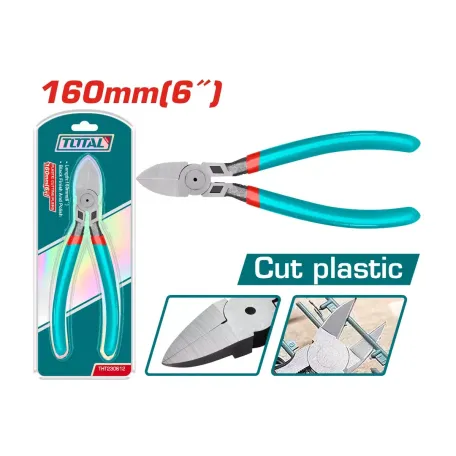 Պլաստիկ կտրող աքցան 160մմ TOTAL THT230612 Պլաստիկ կտրող աքցան 160մմ TOTAL THT230612