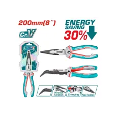 Տափակաբերան աքցան 200մմ TOTAL THT24816S Տափակաբերան աքցան 200մմ TOTAL THT24816S