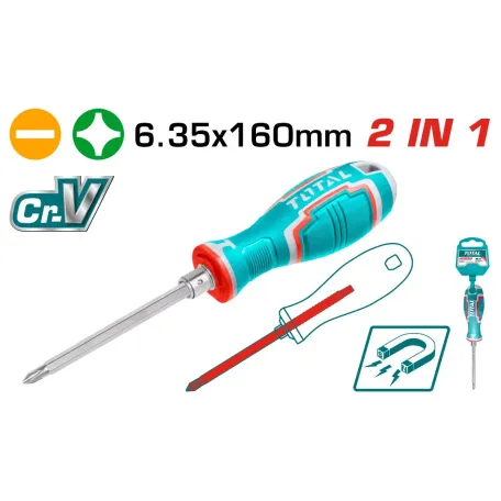 Պտուտակահան երկկողմանի TOTAL THT250206