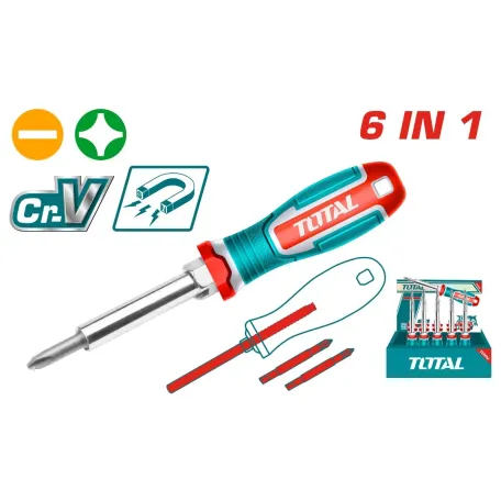 Պտուտակահան ունիվերսալ TOTAL THT2506076