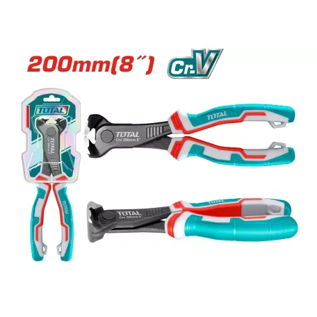 Աքցան տափակաբերան 200մմ TOTAL THT260806