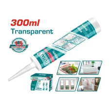 Սիլիկոն թափանցիկ 300մլ TOTAL THT3512