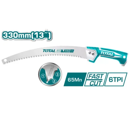 Սղոց կոր 300մմ TOTAL THT51133026