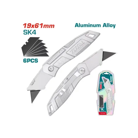 Դանակ գիպսաստվարաթղթի ծալովի TOTAL THT5136236