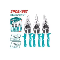 Թիթեղի մկրատների հավաքածու 3կտոր TOTAL THT520106K Թիթեղի մկրատների հավաքածու 3կտոր TOTAL THT520106K