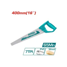 Ձեռքի սղոց 400մմ TOTAL THT551663D Ձեռքի սղոց 400մմ TOTAL THT551663D