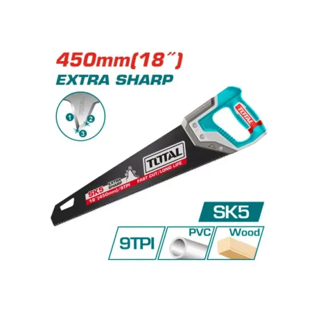 Ձեռքի սղոց 450մմ TOTAL THT55188