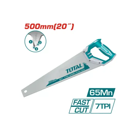 Սղոց փայտի TOTAL THT55206 500մմ