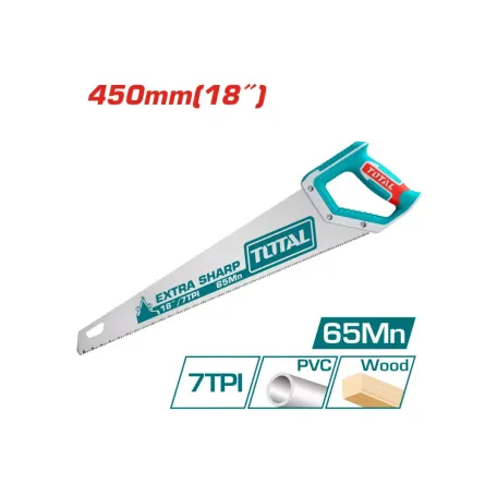 Ձեռքի սղոց 450մմ TOTAL THT55450