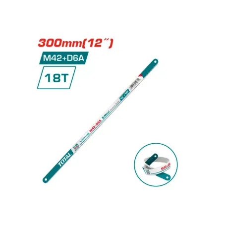 Սայր երկմետաղյա նրբասղոցի համար 300մմ TOTAL THT571186