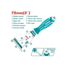 Ծեփիչ բազմաֆունկցիոնալ 75մմ TOTAL THT683606M