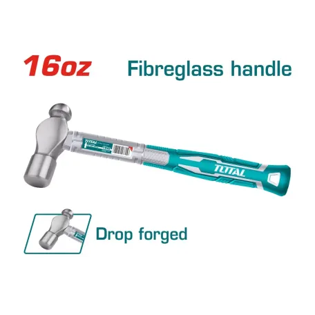 Մուրճ երկկողմանի կլոր TOTAL THT74166