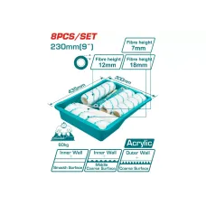 Ներկագլանի հավաքածու TOTAL THT811223081