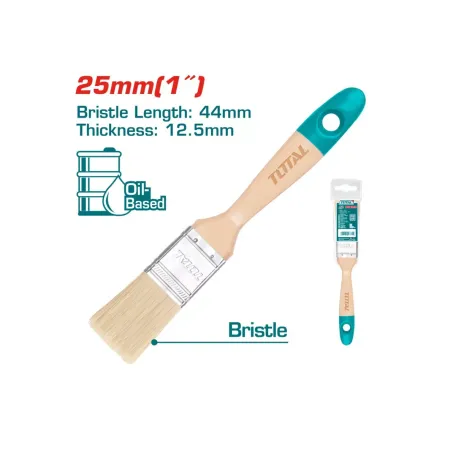 Վրձին փայտե 25մմ TOTAL THT84011