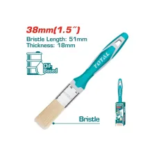 Վրձին 38մմ ռետինե բռնակով TOTAL THT84156 Վրձին 38մմ ռետինե բռնակով TOTAL THT84156