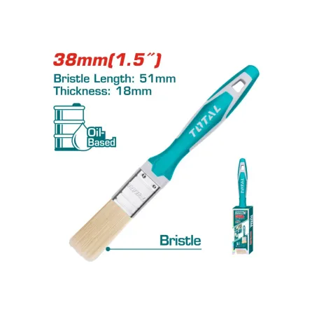 Վրձին 38մմ ռետինե բռնակով TOTAL THT84156