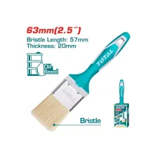 Վրձին 63մմ ռետինե բռնակով TOTAL THT84256 Վրձին 63մմ ռետինե բռնակով TOTAL THT84256