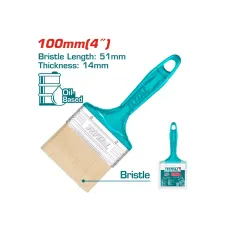 Վրձին պլասմասե 100մմ TOTAL THT845046 Վրձին պլասմասե 100մմ TOTAL THT845046